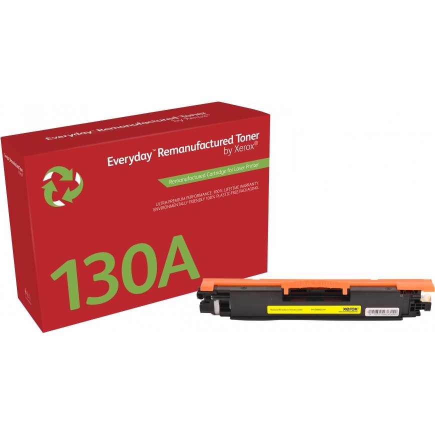 Xerox Everyday Remanufactured HP 130A -laservärikasetti, keltainen
