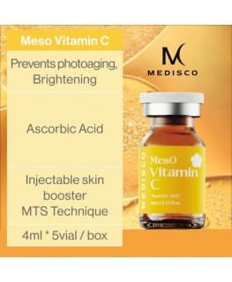 Medisco Meso Vitamin C Serum For Micro-Needling Mesotherapy System 5 x 4 ml