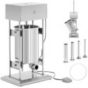 Royal Catering Elektrinis vertikalus dešrų kimštuvas, 4 piltuvėliai, 20 l, 300 W Royal Catering Elektrinis vertikalus dešrų kimštuvas, 4 piltuvėliai, 20 l, 300 W