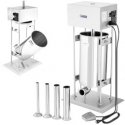 Royal Catering Elektrinis vertikalus dešrų kimštuvas, 4 piltuvėliai, 20 l, 300 W Royal Catering Elektrinis vertikalus dešrų kimštuvas, 4 piltuvėliai, 20 l, 300 W