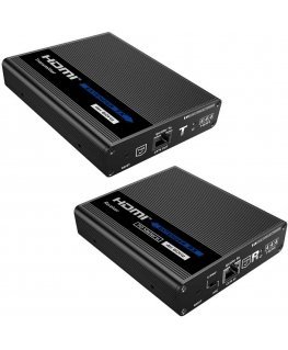 Spacetronik HDMI į IP keitiklis + KVM USB imtuvas - RX