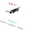 Akyga AK-ND-57 адаптер питания / инвертор Для помещений 130 W Черный