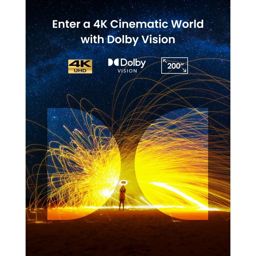 Nebula Cosmos 4K SE 1800 ANSI lūmeni DLP UHD 4K (3840x2160) Nerūsējošs tērauds – 2