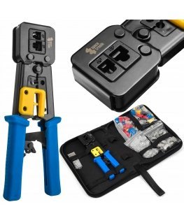 Spacetronik Tiekimo rinkinys su gofruotoju ir PT-S01 RJ kištukais