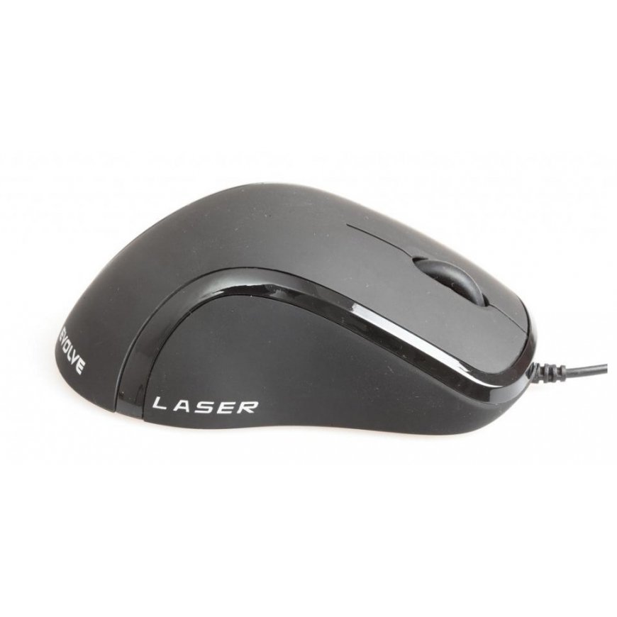 Evolveo ML-507B mouse Office Right-hand USB Type-A Laser 1600 DPI – 2