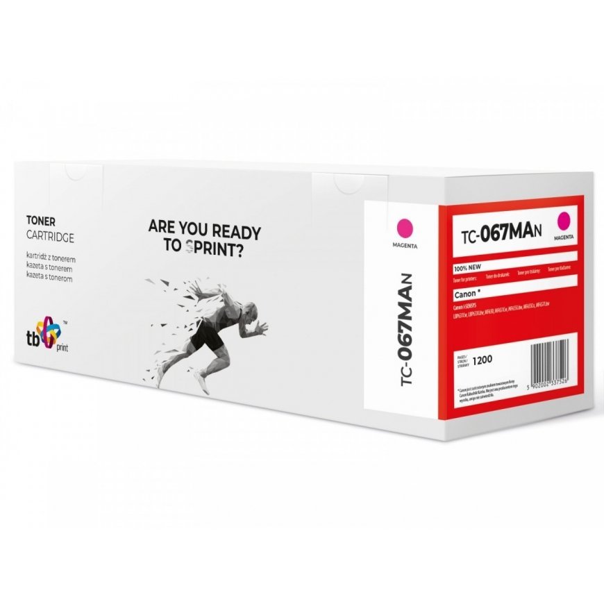 Toner for Canon MF650 TC-067MAN MA 100% nowy CRG067