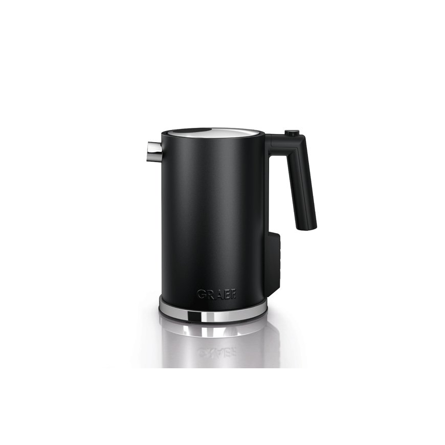Graef WK 902 vedenkeitin 1,2 L 2015 W musta, Ruostumaton teräs