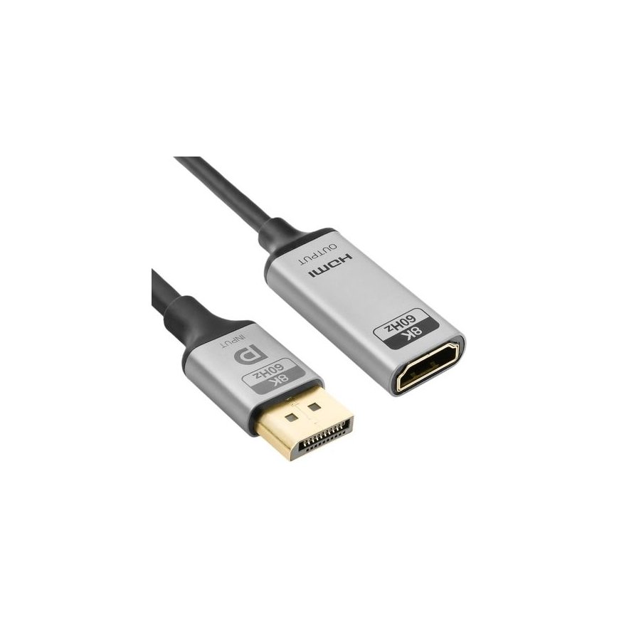 Adapteris DP HDMI 8K 60Hz Spacetronik KDH-SPA002 0.2