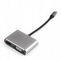 Spacetronik Multiport USB-C na HDMI + VGA SPU-M11 Spacetronik Multiport USB-C na HDMI + VGA SPU-M11
