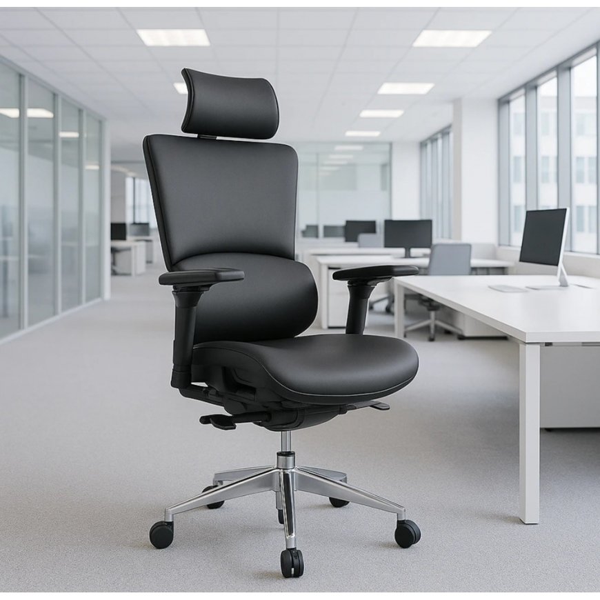 Spacetronik Ergonomiška 6D EGAN juoda pasukama biuro kėdė