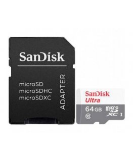 SanDisk 64GB Ultra microSDXC Klass 10