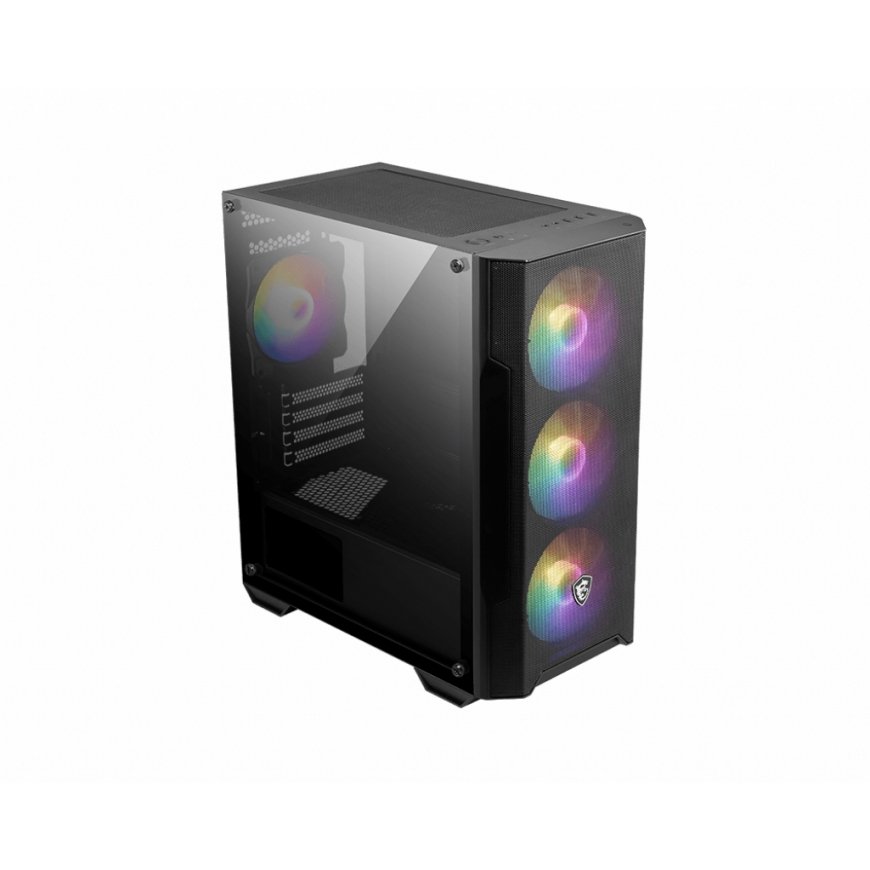 MSI MAG Forge M100A Micro Tower Черный, Прозрачный – 2