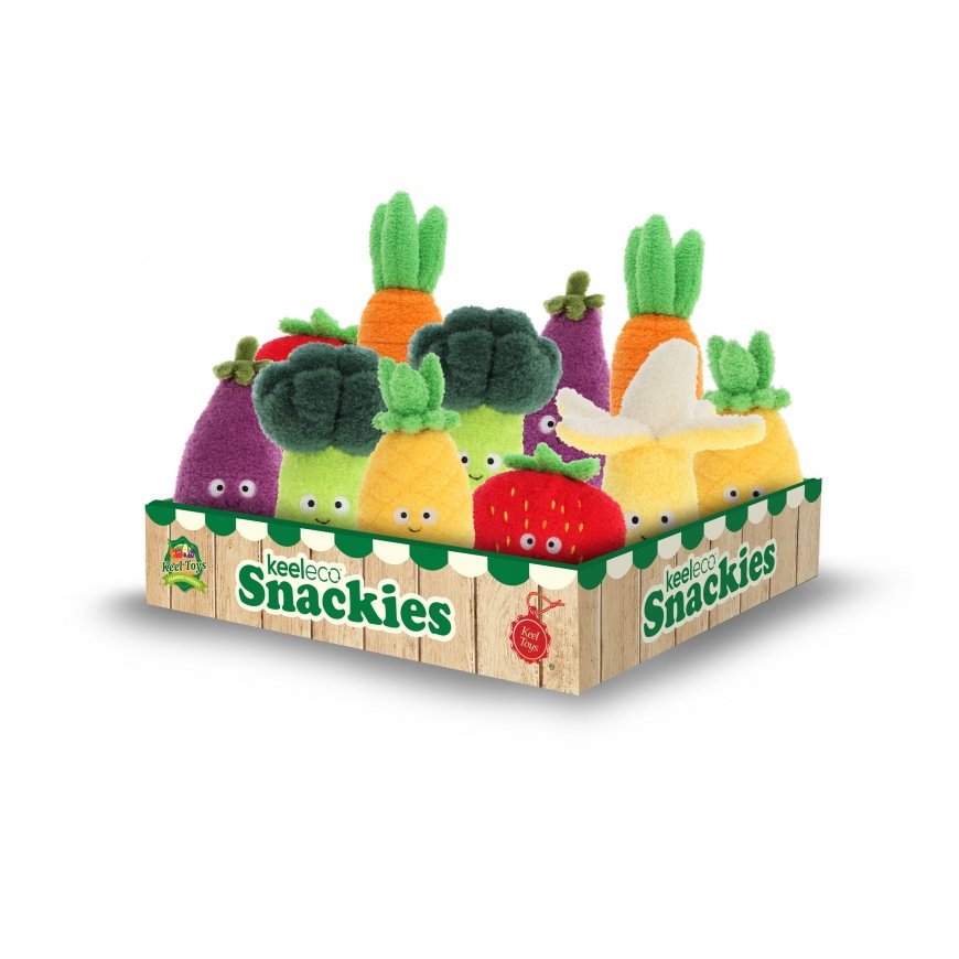 Keel Toys Keeleco puuviljad ja köögiviljad 12 cm – 6 erinevat – 4