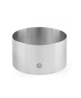 Apvalus kepyklos ir konditerijos apvadas pagamintas iš nerūdijančio plieno, aukštis 60 mm, skersmuo. 140 mm Hendi 512340