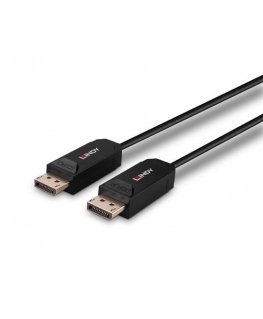 Lindy 40m Fibre Optic Hybrid DP 2.0 UBHR10 Cable
