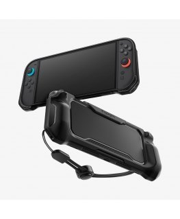 Spigen Rugged Armor Nintendo Switch 2 Case Matte Black