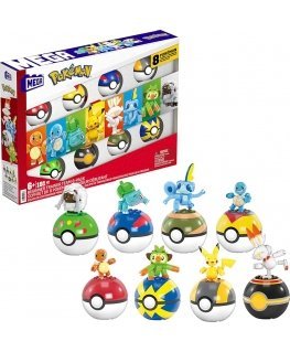 Mattel - Mega Pokemon Beginner Trainer Team 8 Pack
