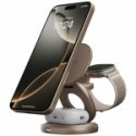 Energea Įkroviklis indukcinė Bazic GoMag Trio 2 3w1 15W magnetyczna do iPhone/Watch/AirPods pilka Energea Įkroviklis indukcinė Bazic GoMag Trio 2 3w1 15W magnetyczna do iPhone/Watch/AirPods pilka