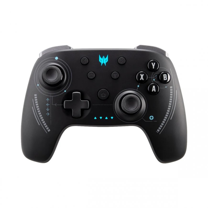 Acer Predator Wireless Gaming Controller PGR300 Must Bluetooth/RF/USB Juhtpult Analoog Android, PC, 
