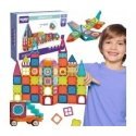 WOOPIE 3D magnetiniai blokeliai, edukaciniai neodimio skydeliai vaikams WOOPIE 3D magnetiniai blokeliai, edukaciniai neodimio skydeliai vaikams