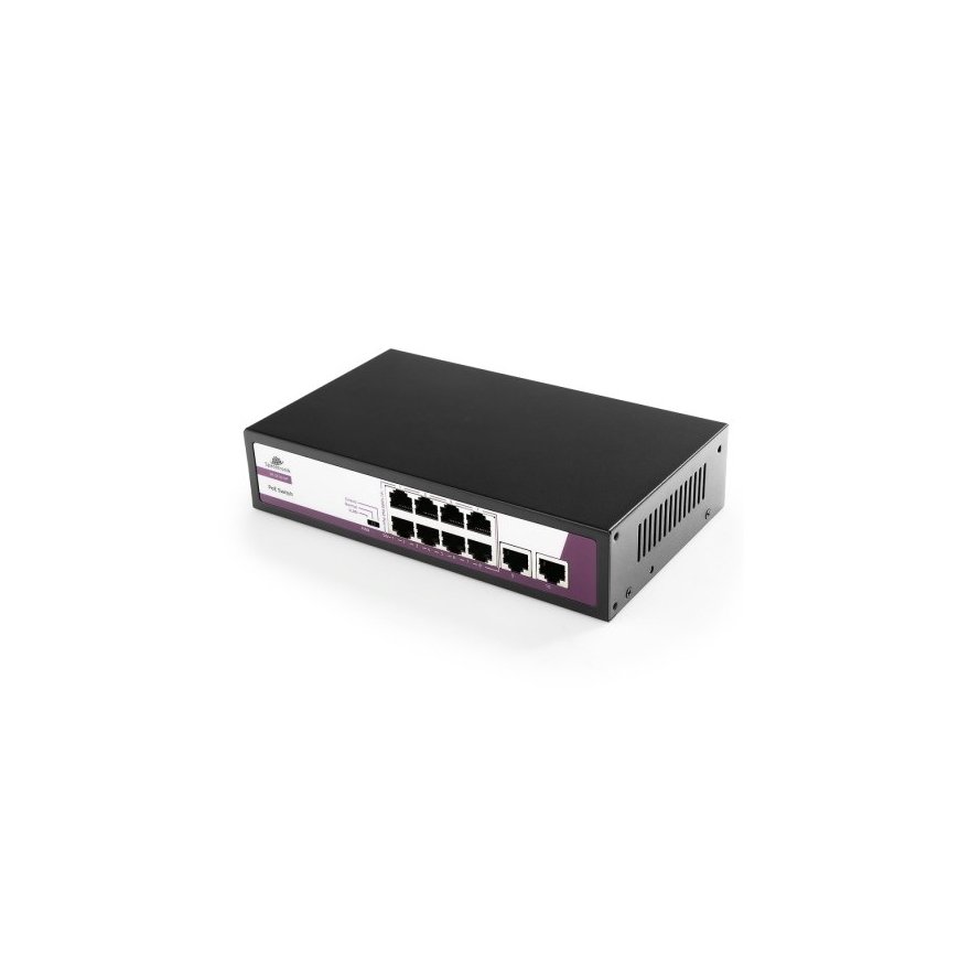 Spacetronik SWITCH 10-portowy 100Mbps POE 120W SP-SF1010P – 2