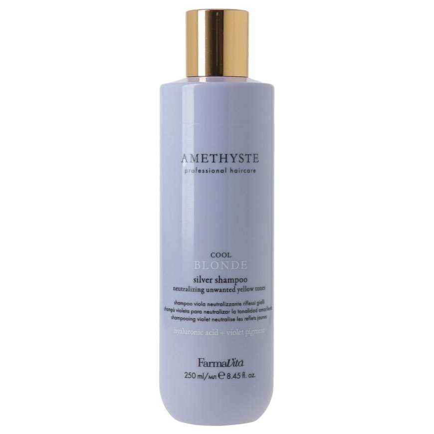 Farmavita AMETHYSTE BLONDE sidabrinis Šampūnas 250 ml