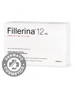 Set Duo, Labo, Fillerina 12HA Densifying Filler Grade 4, Anti-Wrinkle & Firming, Local Treatment Gel, For Face, 2 pcs, 30 ml