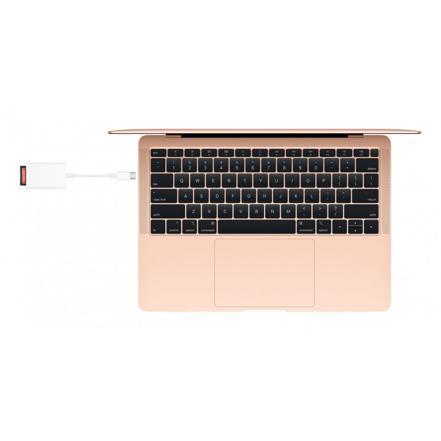 Apple MW653ZM/A kortelių skaitytuvas USB 2.0 Type-C Balta – 4