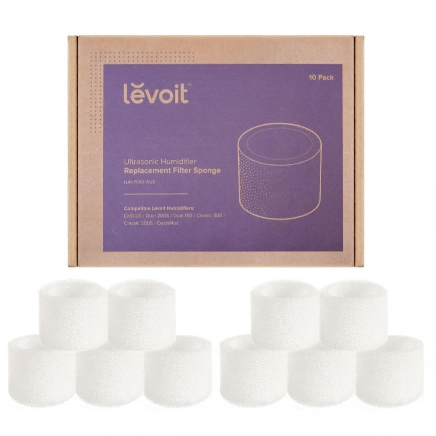 Levoit 10 vandens filtrų rinkinys drėkintuvų bakams