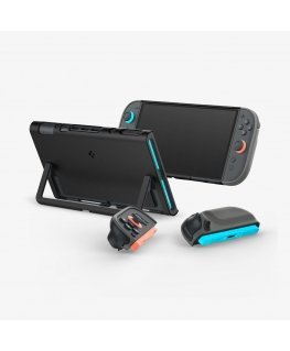 Spigen Nano Pop Aploksne Nintendo Polikarbonāts (PC) Melns