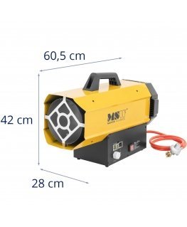 MSW Statybinis dujinis šildytuvas iki 510 m2, 60 kW