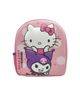 Sanrio Hello Kitty & Kuromi 3D backpack 30cm