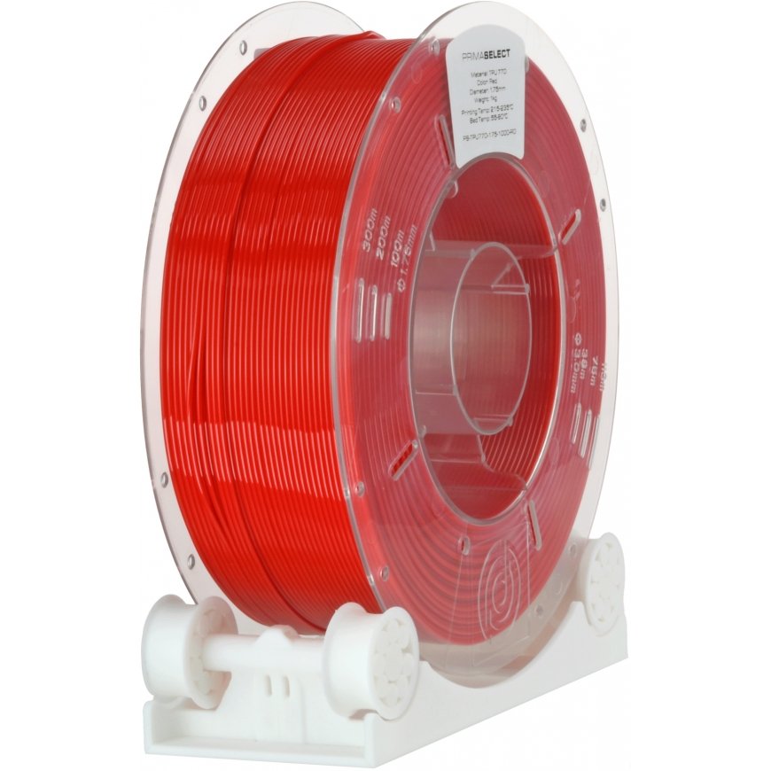Prima Creator PrimaSelect TPU 77D Termoplastinis poliuretanas (TPU) Raudona 1 kg