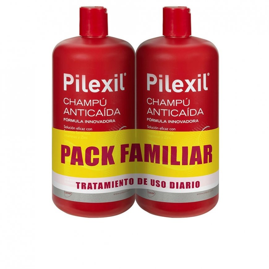 PILEXIL anti-hair loss Šampūnas pack 2 x 900 ml – 2