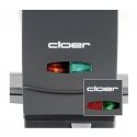 Cloer 1445 vaflinė 2 vafliai 930 W Juoda, Nerūdijančiojo plieno