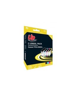 UPrint kompatybilny ink / tusz su PGI 2500XL, C-2500XL BK/C/M/Y PACK, juodas/cyan/magenta/yellow, 75+3x21ml