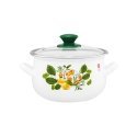 Emaliuotas puodas su dangteliu Kalina 16 cm 2 l EMALIA OLKUSZ Emaliuotas puodas su dangteliu Kalina 16 cm 2 l EMALIA OLKUSZ