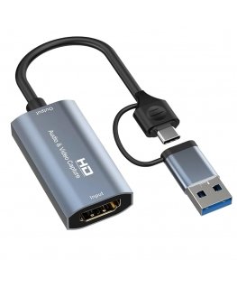 Spacetronik Grabber USB-C į HDMI Capture Recorder SP-UVG01