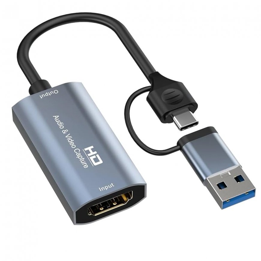 Spacetronik Grabber USB-C į HDMI Capture Recorder SP-UVG01