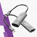 Spacetronik Grabber USB-C į HDMI Capture Recorder SP-UVG01 Spacetronik Grabber USB-C į HDMI Capture Recorder SP-UVG01