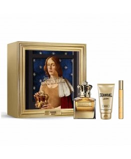 Jean Paul Gaultier Scandal Absolu Parfum Concentré Pour Homme rinkinys vyrams (PP kvepalai, 100 ml + dušo želė, 75 ml + PP kvepa