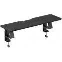 Spacetronik Plati lentyna virš stalo HUGEL11 juoda 80 cm Spacetronik Plati lentyna virš stalo HUGEL11 juoda 80 cm