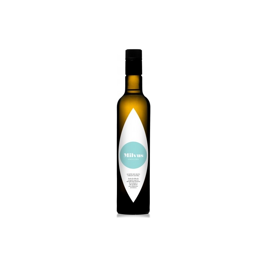 Alyvuogių aliejus MILVUS, Extra virgin, Empeltre, 250 ml