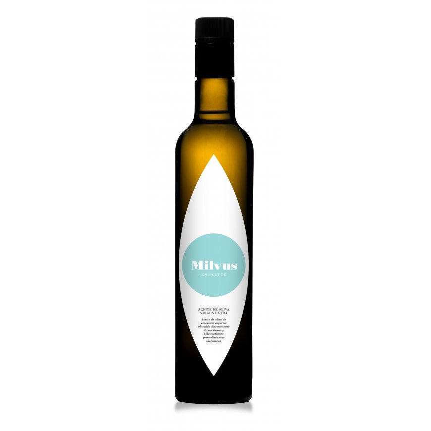 Alyvuogių aliejus MILVUS, Extra virgin, Empeltre, 250 ml – 2