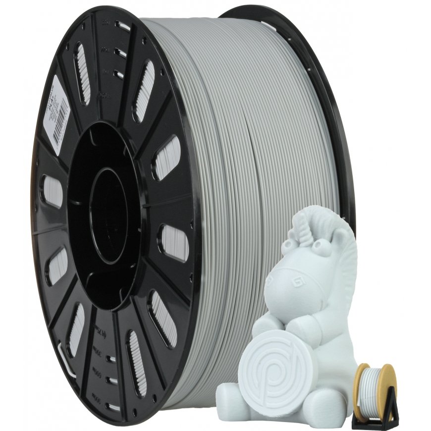 3D Prima 12811 3D printing material Polylactic acid (PLA) Light grey 3 kg