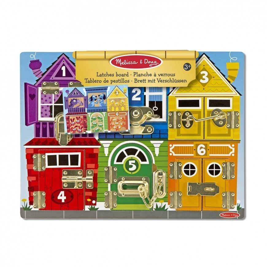 MELISSA & DOUG игровой набор Доска с замочками