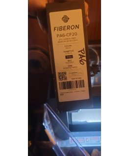 Polymaker 3D plastikas Fiberon PA6-CF20 1.75mm 0.5kg - Juodas