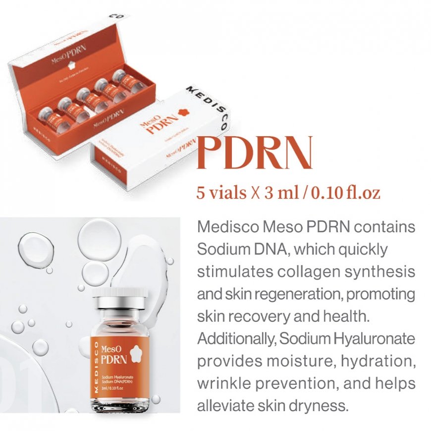 Medisco Meso PDRN Medisco For Micro-Needling Mesotherapy System 5 x 3 ml – 2