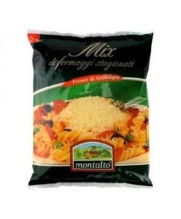 Kietasis sūris MONTALTO, tarkuotas, SGN, 500g