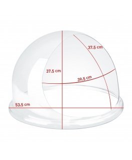 Royal Catering Apsauginis užvalkalas/atspalvio užvalkalas skirtas 52 cm cukraus vatos mašinai